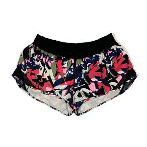 Lululemon 8 Run Shorts Womens Speed Up Liner Run Zip Pocket Pop Cut Boom Juice